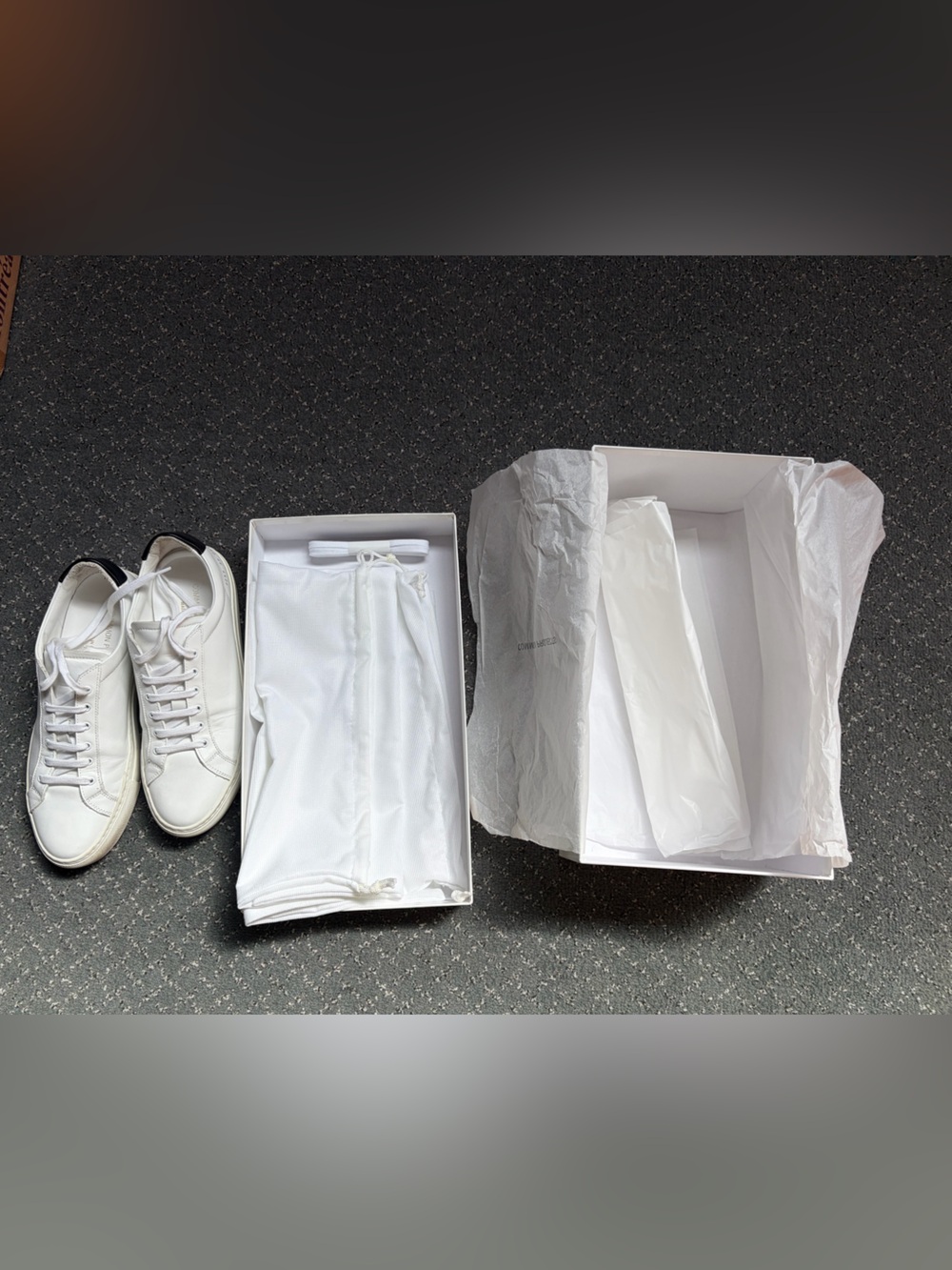 Common projects retro low (white/black)